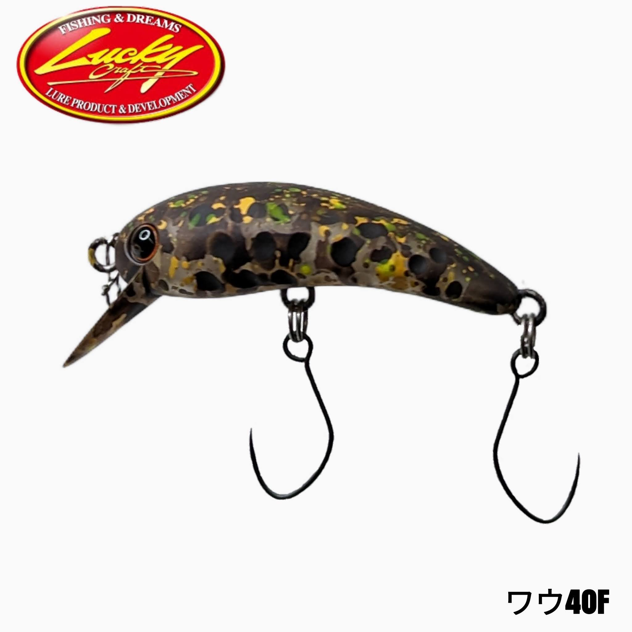 ラッキークラフト ワウ 40F バックラッシュ別注カラー - 【バス