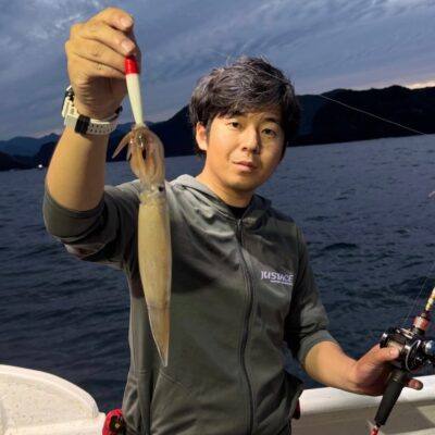 三重県の海月丸でスルメイカ連発のイカメタル釣行 5/30