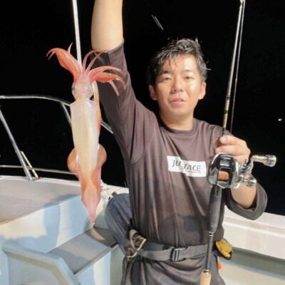 スタッフ乾　サウスカレントでイカメタル釣行