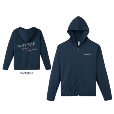 ドライジップパーカー Justace 20thロゴ受注のお知らせ
