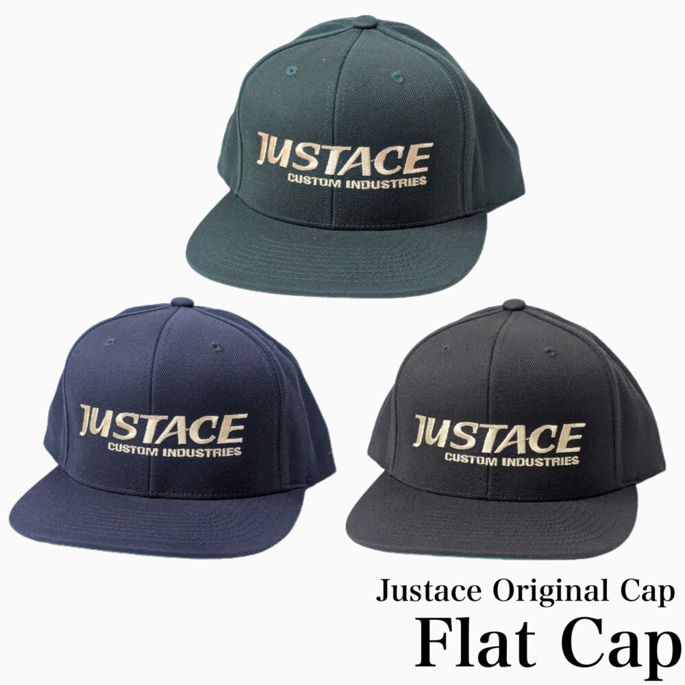Justaceフラットキャップ