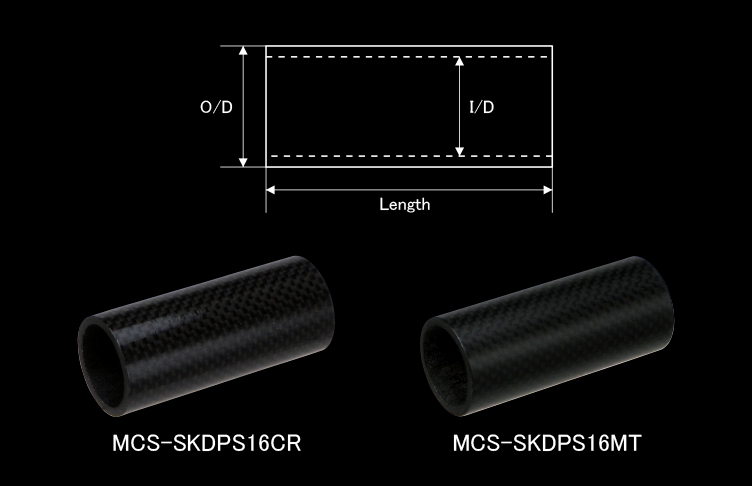 WOVEN CARBON SPACER｜カスタムロッド｜ジャストエース（ファイブコア）